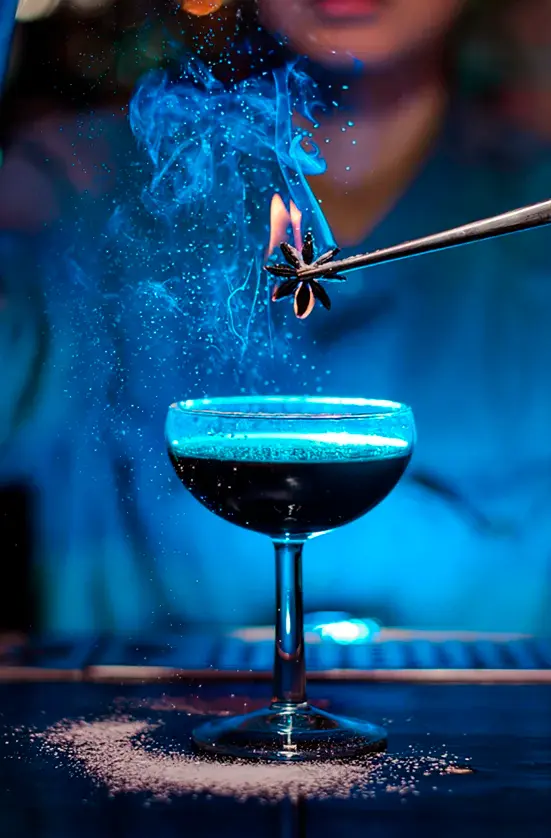 cocktails in Confessions Tulum